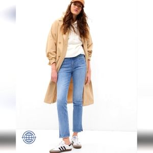 Gap jeans mid-rise vintage slim split hem